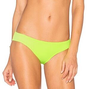 NWT Solid & Striped Bikini Bottom Size XL Fluorescent Yellow The Reagan Bottom